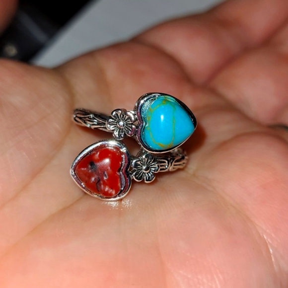 Give me your heart Ring Size 8 - Picture 3 of 13